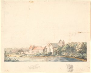 Herlufsholm Kirche bei Susåen von Jens Juel