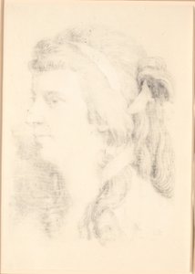 Porträt von Henriette Frederikke Moe