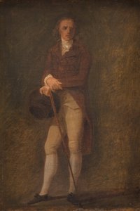 Porträtskizze. Der Maler N.A. Abildgaard (?)