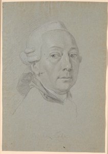 Studie zum Porträt von Poul Abraham Lehn von Jens Juel
