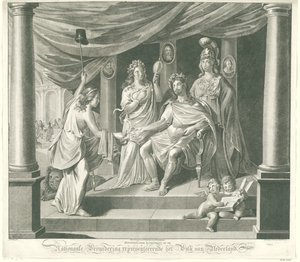 Allegorie auf die Nationalversammlung, 1796 von Jeremias Snoek