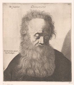 Porträt von Diogenes von Sinope