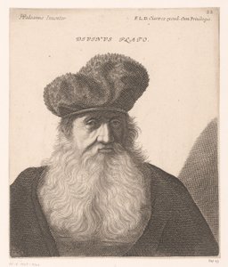 Porträt von Platon