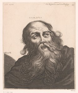 Porträt von Sokrates (Serie: Büsten von Philosophen und Königen) von Jerôme David