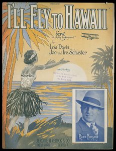 Ich fliege nach Hawaii, ca. 1770-1959 (Druck)