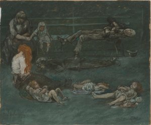 Parkbank bei Nacht, 1909