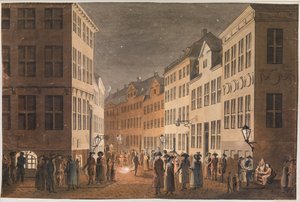 Teil der Østergade von Kongens Nytorv aus gesehen