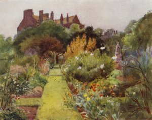 Physicke Garden, Chelsea, Ansicht des Gartens von Jessie MacGregor