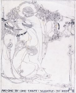 Und einer nach dem anderen schlich sich leise zur Ruhe, ca. 1902-3