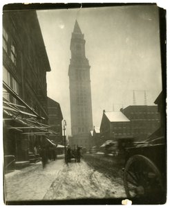 Zollhaus, Boston, USA, um 1902-10 von Jessie Tarbox Beals