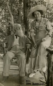 Mit John Burroughs 1907