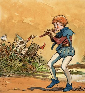 Hänsel und Gretel im Wald