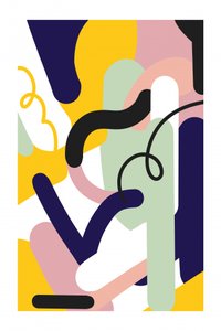 Verspieltes abstraktes Design