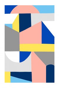 Verspielte geometrische Formen