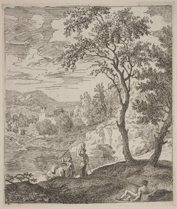 Landschaften im Stil von Poussin von Joachim Franz Beich