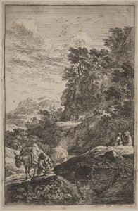 Landschaften im Stil von Salvator Rosa von Joachim Franz Beich