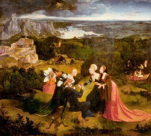 Die Versuchungen des heiligen Antonius von Joachim Patenier