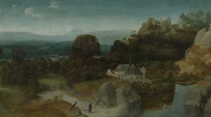 Landschaft mit der Versuchung des Heiligen Antonius Abt