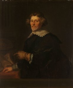 Porträt von Pieter Corneliszoon Hooft, Vogt von Muiden, Historiker und Dichter