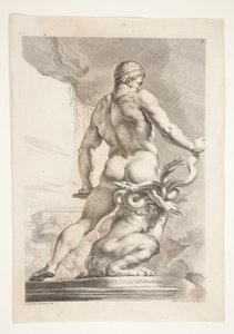 Herkules und die Hydra von Joachim von Sandrart
