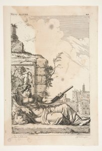 NILUS ALITER, aus Sculpturae Veteris Admirata