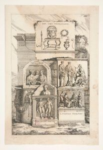 Römische Reliefs mit Inschriften