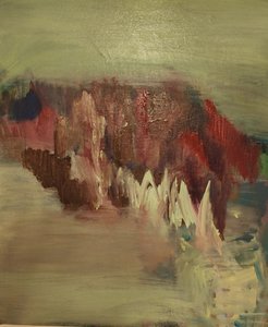 Abstrakte Berglandschaft