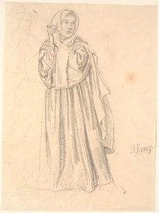 Stehende Frau von Joakim Frederik Skovgaard