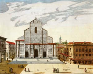 Italien, Bologna, San Petronio Kathedrale in Venedig, Druck