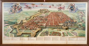 Karte von Turin von Joan Blaeu
