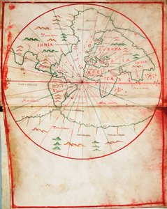 Weltplanisphäre von Joan Oliva