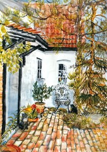 Carolines Cottage - das alte Postamt von Joan Thewsey