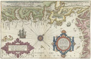 Karte der Küste von Norwegen und Schweden zwischen Merdøy und Uddevalla