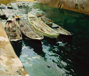 Treibgut, Zarautz, bei San Sebastian von Joaquin Sorolla y Bastida