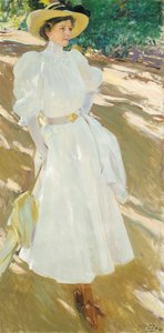 María in La Granja von Joaquín Sorolla