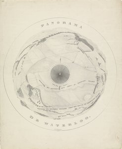 Panorama des Schlachtfeldes von Waterloo, 1815 von Jobard frères