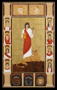 Heilige Thekla von Jodi Simmons