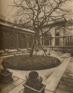 Eine architektonische Inspiration: Der Gartenhof in der Bank of England, um 1935