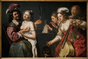 Der verlorene Sohn oder „Allegorie der fünf Sinne“ von Johan Baeck