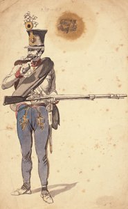 Privatsoldat der ungarischen Infanterie, 1835-1849