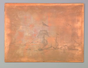 Steg im Hafen von Honfleur von Johan Barthold Jongkind (signed by artist)