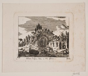 Römische Ruinen von Johan Bülow