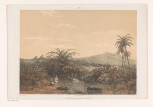 Blick auf Tjileboet von Johan Conrad Greive