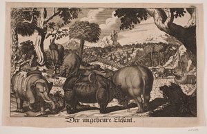 Der ungeheure Elefant von Johan Friedlein