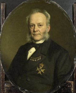 Pieter Mijer (1812-81). Generalgouverneur von Niederländisch-Ostindien von Johan Heinrich Neuman