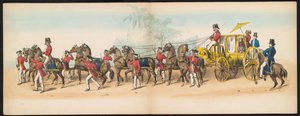 Maskerade der Delfter Studenten, 1857 (Tafel 3) von Johan Hendrik Hoffmeister