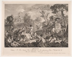 Bacchanal von Johan Martin Preisler