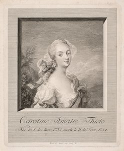 Die Schauspielerin Caroline Amalie Thielo