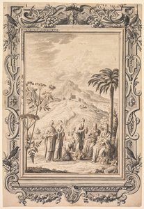 Illustration und Randgestaltung für Kupfer-Bibel