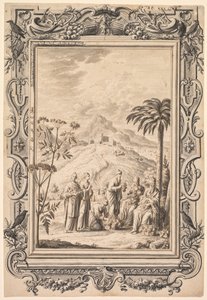 Illustration und Randgestaltung für Kupfer-Bibel